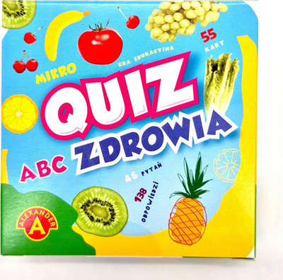 Loja me letra Alexander ABC Health Silver ALEX Quiz, kuiz edukativ, xhepi