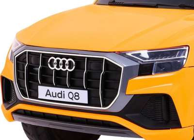 Makina elektrike për fëmijë Audi Q8 LIFT, 109x66x55cm, 12V, e verdhë