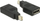 Përshtatës DeLock AV DisplayPort Mini - DisplayPort 65626, i zi