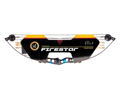Hark compound Poe Lang EK Firestar, 25 lbs, 28", blu karbon