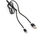 Kabllo USB Platinet USB-A - Lightning (PUCDPFB1B), 1 m, e zezë