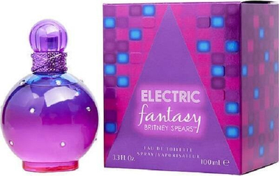 Parfum Britney Spears Electric Fantasy, Eau de Toilette, 100ml, për femra