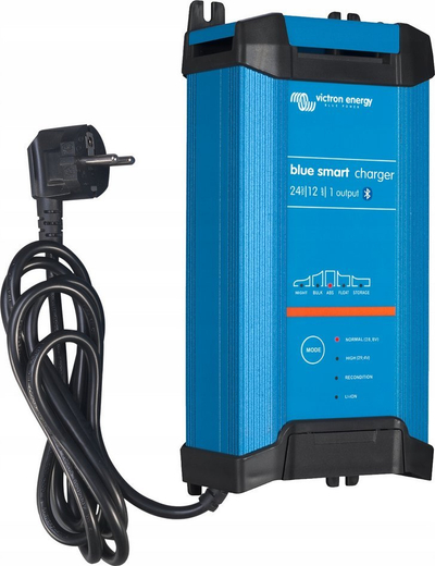 Karikues baterie Victron Energy Blue Smart IP22 24V 12A, Bluetooth, blu