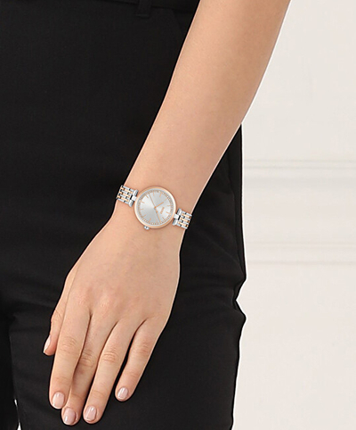 Orë dore për femra Hugo Boss Essena 1502706, e argjendtë/artë