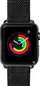 Rrip ore Laut Technical 2.0 për Apple Watch 42/44mm, najlon balistik, mbyllje me kopëse, i zi