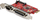Kartë zgjeruese StarTech.com PEX1S1P, PCIe, 1x DB25, 1x RS232