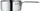 Tigan salce WMF Mini, 12 cm, 0.7 l, çelik inox, argjendtë