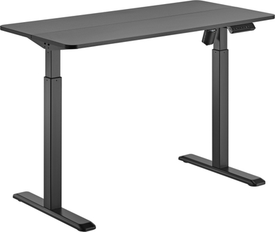 Tryezë zyre SUN FLEX EASYDESK ELITE, elektrike, 120x60 cm, skelet i zi