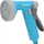 Pistoletë ujitje Cellfast Ideal Rain C50-738, 6 lloj spërkatjeje, dore e rehatshme, blu me gri