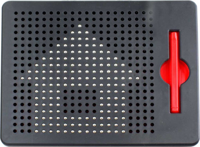 Tabelë magnetike për vizatim Hipo TSQ-380 777, me stilolaps magnetik, për kalamaj, e kuqe