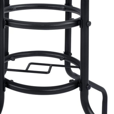 Tavolinë kopshti FIGO HM5036.01, 70x70x72 cm, metal xham, gri