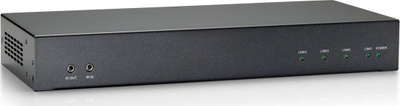 Transmetues HDMI LevelOne HDBASET me Cat.5e/Cat.6, deri në 100m, me 4 dalje
