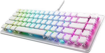 Tastierë gaming Roccat Vulcan II Mini AIMO, optiko mekanike Titan II Optical Red, 65%, e zezë