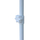 Çadër plazhi XXL, 240cm, me mure anësore, blu