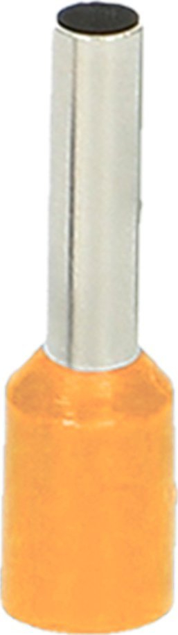 Kapak izolues për skaj kablli, 4/10mm, set 25 copë, i bardhë