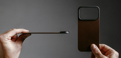 Këllëf Nomad MagSafe Leather Case iPhone 17 Pro, lëkurë, kafe