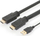 Kabllo HDMI – HDMI Digitus 15 m, e zezë (AK-330122-150-S)