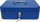 Kuti parash Metalplus Cash Box 21533AS, metal, me bravë, blu