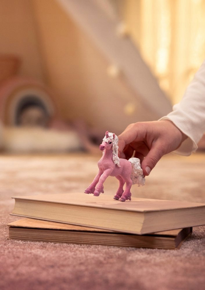 Figurinë lodër Schleich Bayala Blossom Unicorn Foal, 10cm, shumëngjyrëshe