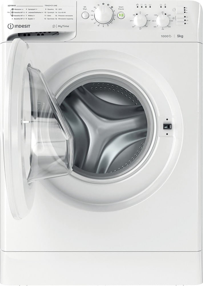 Lavatriçe Indesit MTWSC 51051, e bardhë 