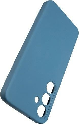 Maskë telefoni Beline Silicone për Samsung Galaxy S24, silikon i butë e fleksibël, brendça e butë, blu