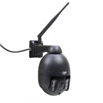 Kamerë sigurie PNI IP655B, 5MP, WiFi PTZ 5X, vizion nate 50m, IP66, e bardhë