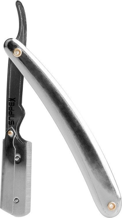 Brisk dore Snippex Steel 135, çelik rezistent, madhësi 135, argjendtë