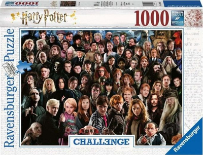 Puzzle Ravensburger Harry Potter Challenge, 1000 copa, 70 x 50 cm, me plot ngjyra