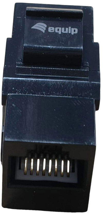 Set konektorësh Keystone Equip Cat6A, 2x RJ45, set 8 copë, i bardhë