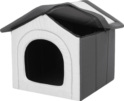 Shpi për qen HobbyDog Buda, 55x60x60 cm, palosme, me shumë ngjyra