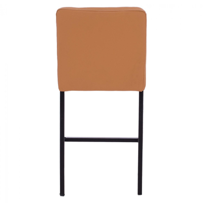 Stol metalik + lëkurë 40×46×86 cm (HM5801)