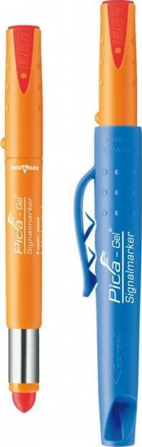 Marker permanent Pica GEL, profesional, i kuq