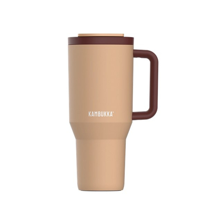Gotë termike Kambukka Rio Almond Dream, 950ml, me pipëz, bezhë