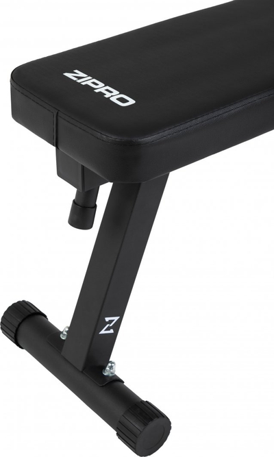 Stol i drejtë fitnesi Zipro Core, 230kg, 70 - 105 cm, i zi