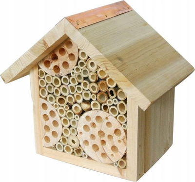 Shpi druri për insekte të dobishme, 21x19x20cm, natyrale