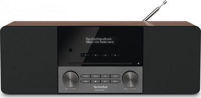 Radio digjitale TechniSat Digitradio 3, DAB+, CD, Bluetooth, e zezë