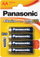 Bateri Panasonic LR6 4BP AA Alk Power