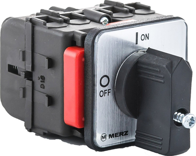 Ndërprës rrotullues PCE ML032.3-TB/RG, 3P, 32A, IP55, i zi