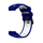 Rrip silikoni për orë Garmin G02, i dhënë me Forerunner 220 235 735XT, blu e bardhë