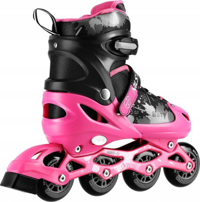 Patina inline NILS Extreme ROXY NA18168A, madhësia 39-42, rrota PU ABEC 7, e zezë