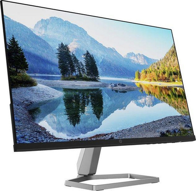 Monitor HP M24fe, 23.8'', 1920 x 1080 (FullHD), 75 Hz, i zi / i argjendtë