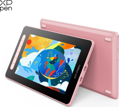 Tablet grafik XP-Pen Artist 10 2nd, 10.1\", me ekran me prekje, rozë