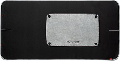 Фитнес подлога Elite Dry Floor Mat, 90 x 180 cm, преклопна, црна