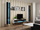 Rafte vertikale Cama WIO180 Vigo, 40x30x180 cm, MDF, e bardhë