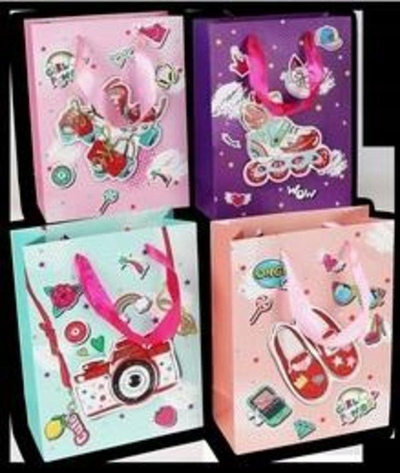 Qese dhurate Kalpol Gift Bag, 30x39x12cm, letër 210g, shumëngjyrëshe