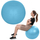 Top fitnesi XQMAX Gym Ball, 65 cm, antiburst, blu