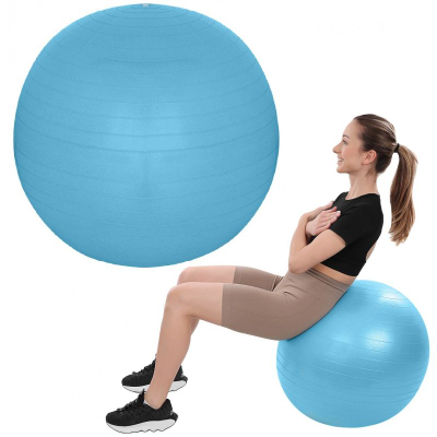 Top fitnesi XQMAX Gym Ball, 65 cm, antiburst, blu