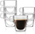 Set filxhanësh espresso termikë Vialli Design Senso, 6 copë, 150 ml, transparentë