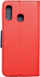 Kapak portofol Samsung Galaxy A20e OEM Fancy, me magnet, i kuq