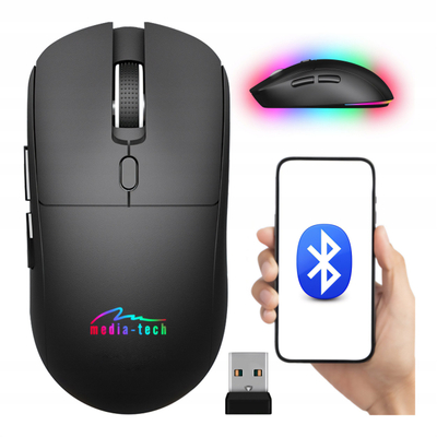 Maus wireless Media-Tech MT1124, dual BT RF, silent, i zi